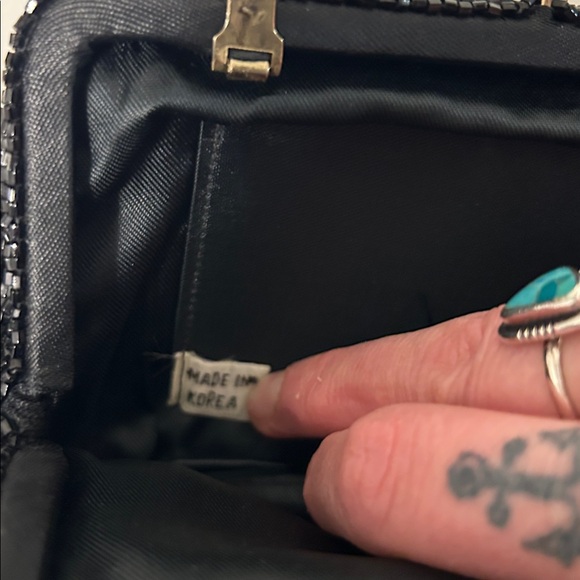 Vintage Mini Evening Beaded Clutch Purse - Picture 4 of 6